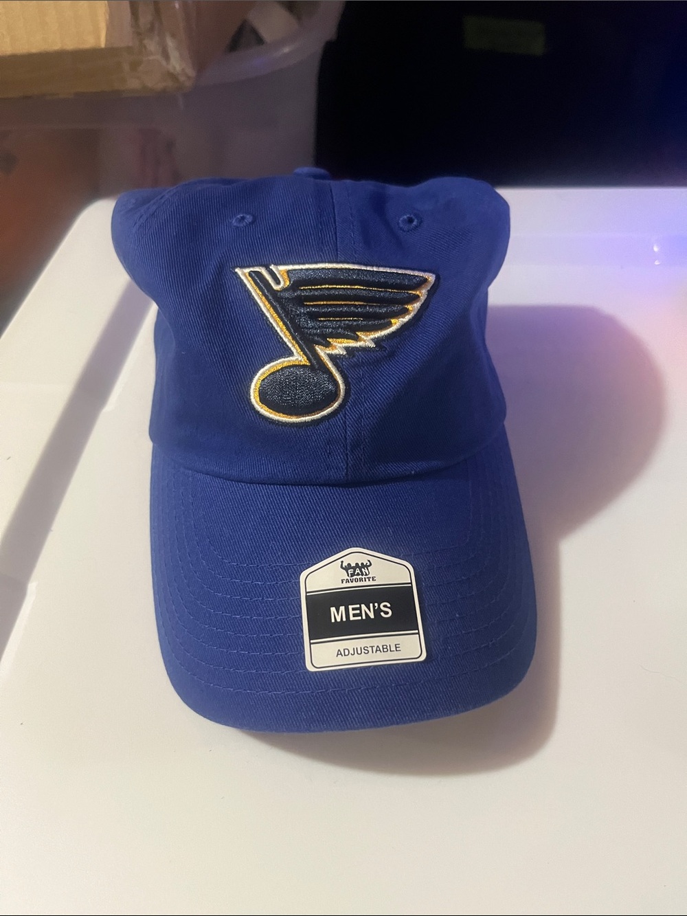 Men's Blue St. Louis Blues Adjustable Cap